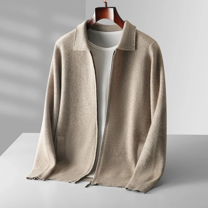 Robert | Men's Zip Up Sweater